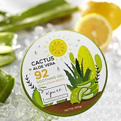 [NPURE] Cactus Aloe Vera Niacinamide Soothing Gel Hydrating Anti Aging 300 ml