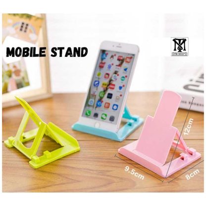 TM Shop For Universal Folding Cell Phone Support Plastic Holder - Multicolor