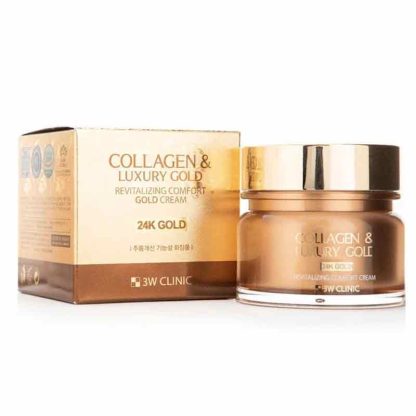 3W Clinic Collagen And Luxury Gold Cream