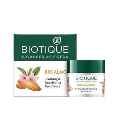 Biotique Bio Almond Soothing and Nourishing Eye Cream
