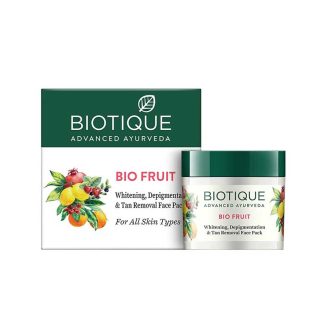 Biotique Bio Fruit Whitening And De-pigmentation Face Pack For All Skin Types