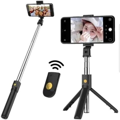 Wireless Selfie Stick Bluetooth Tripod 3 In 1 With Remote