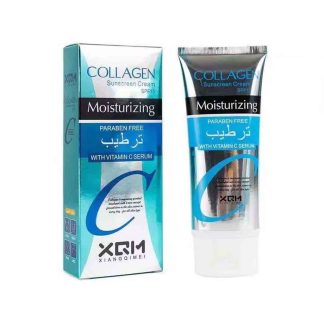 Xiangqimei Moisturizing Collagen Sunscreen Cream With Vitamin C Serum -100ML