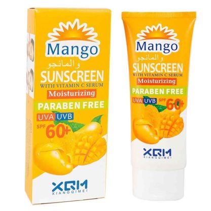 XQM Mango Sunscreen with vitamin C Serum Moisturizing Paraben Free