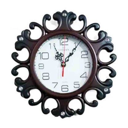 Exclusive Design Wall Clock Well Stylish Black Color