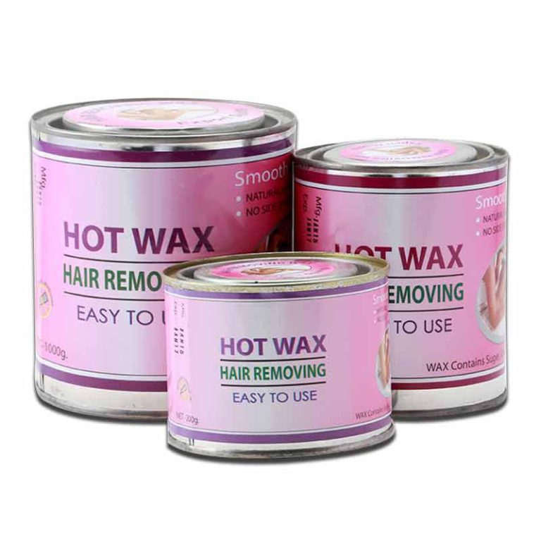 Hot wax hair removing cream