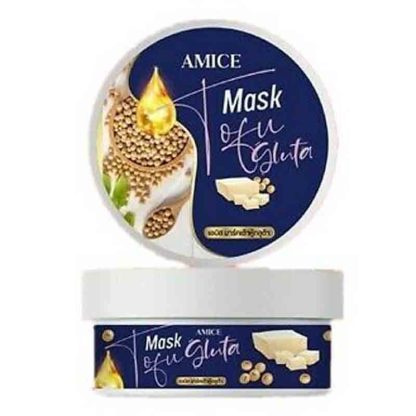 Amice Mask Tofu Gluta Antioxidant Makes Skin Soft Moisturized Firm 200 g.