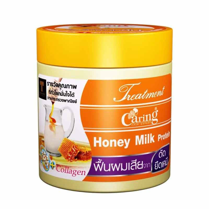 Caring Hair Treatment Honey Milk Protein 500ml
