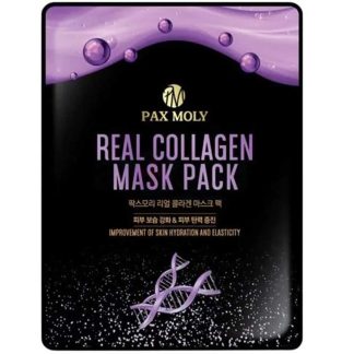 Pax moly real collagen mask pack
