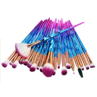 Unicorn Professional Colorful Makeup Brush Set