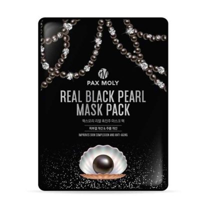 pax moly real black pearl mask pack