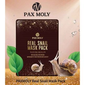 pax moly real snail mask pack