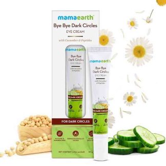 Mamaearth Bye Bye Dark Circles Eye Cream with Cucumber and Peptides for Dark Circles - 20ml