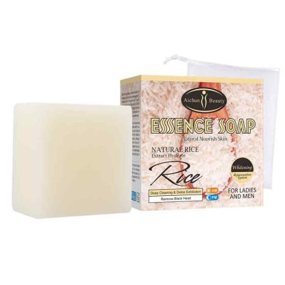Aichun Beauty Natural Rice Remove Black Head Cleaning Nourish Hydrate Soap