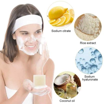 Aichun Beauty Natural Rice Remove Black Head Cleaning Nourish Hydrate Soap