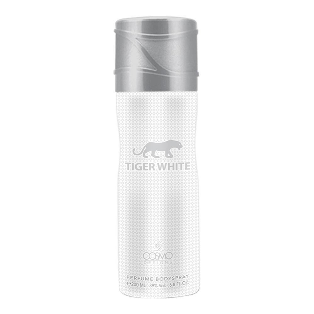 Cosmo Gas Free Body Spray Tiger White (120ml)