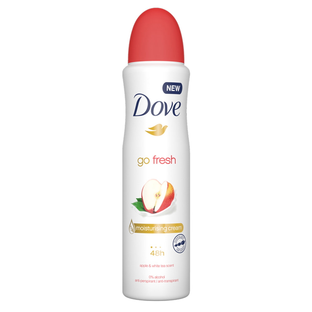 Dove Go Fresh Apple White Tea Antiperspirant Deodorant (250ml