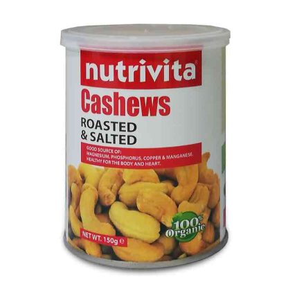 Nutrivita Cashews Roasted & Salted 150g