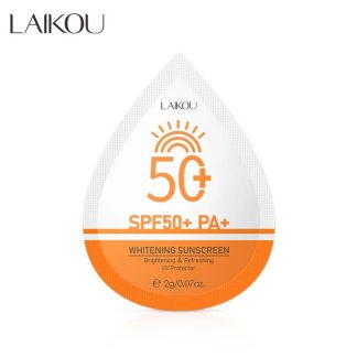 LAIKOU UV Protector Face Body Whitening Sunscreen SPF50 (2gm)