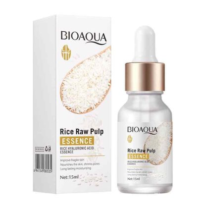 BIOAOUA Hyaluronic Acid Rice Raw Pulp Essence Face Serum -15ml