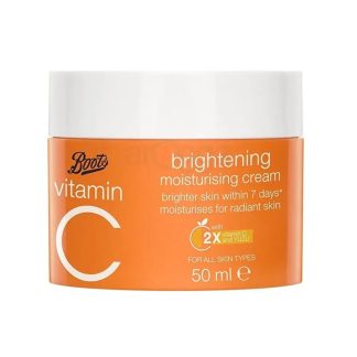 Boots Vitamin C Brightening Moisturizing Cream – (50ml)
