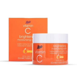 Boots Vitamin C Brightening Moisturizing Cream – (50ml)