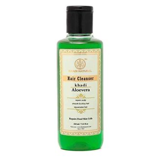 Khadi Herbal Aloevera Herbal Hair Cleanser -210ml