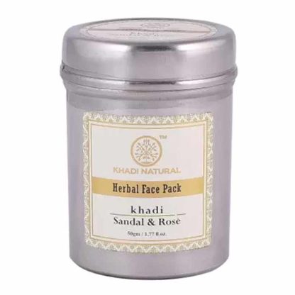 Khadi Natural Sandal & Rose Face Pack