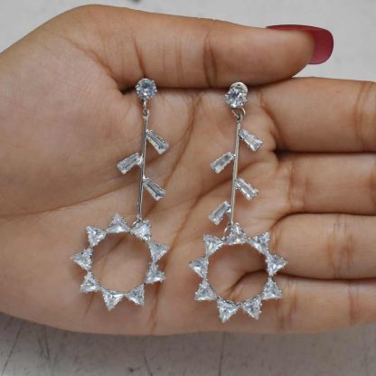 Diamond Cut Unique Design Earring for Women