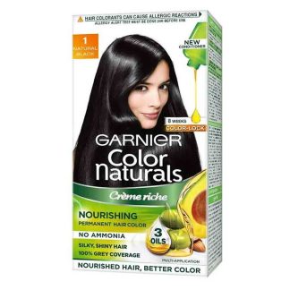 Color Naturals Cream Hair Color- Shade 1 Natural Black for women