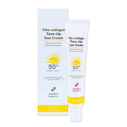 Beaute Melasma-X Vita-Collagen Tone-Up Sun Cream SPF50+ PA+++
