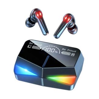 M28 TWS Bluetooth 5.1 Headset Type-C Wireless Gaming Headphones