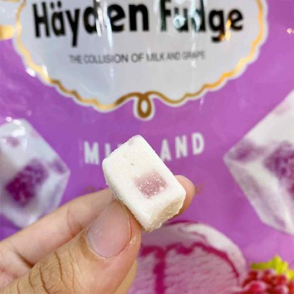Hayden Fudge Milk and Grape Varieetal Aromas Candy
