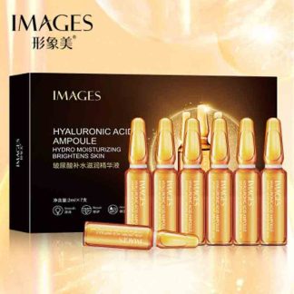 IMAGES HYALURONIC ACID AMPOULE HYDRA MOISTURIZING BRIGHTENS SKIN AMPOULE 7X2ML (B32)