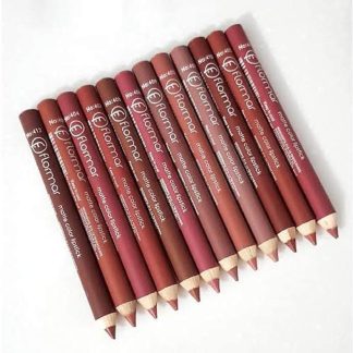 Flormar 12 colors clear lipstick pencil set