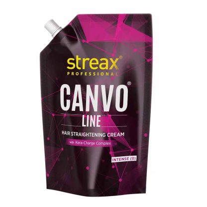 STREAX Canvoline Hair Straightening Cream-Intense