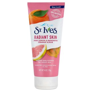 ST. IVES RADIANT SKIN SCRUB- PINK LEMON & MANDARIN ORANGE