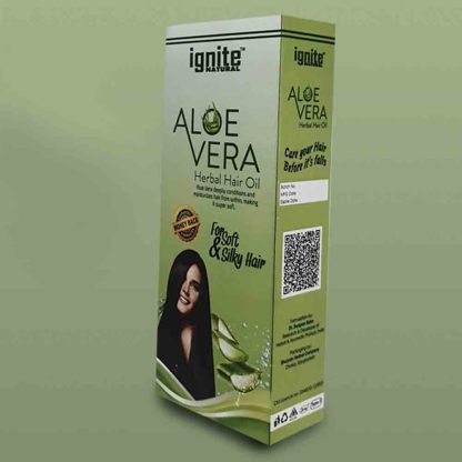 Ignite Natural Aloe Vera Herbal Hair Oil