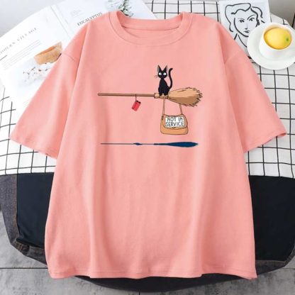 Cat Printed Premium Quality Women T shirt