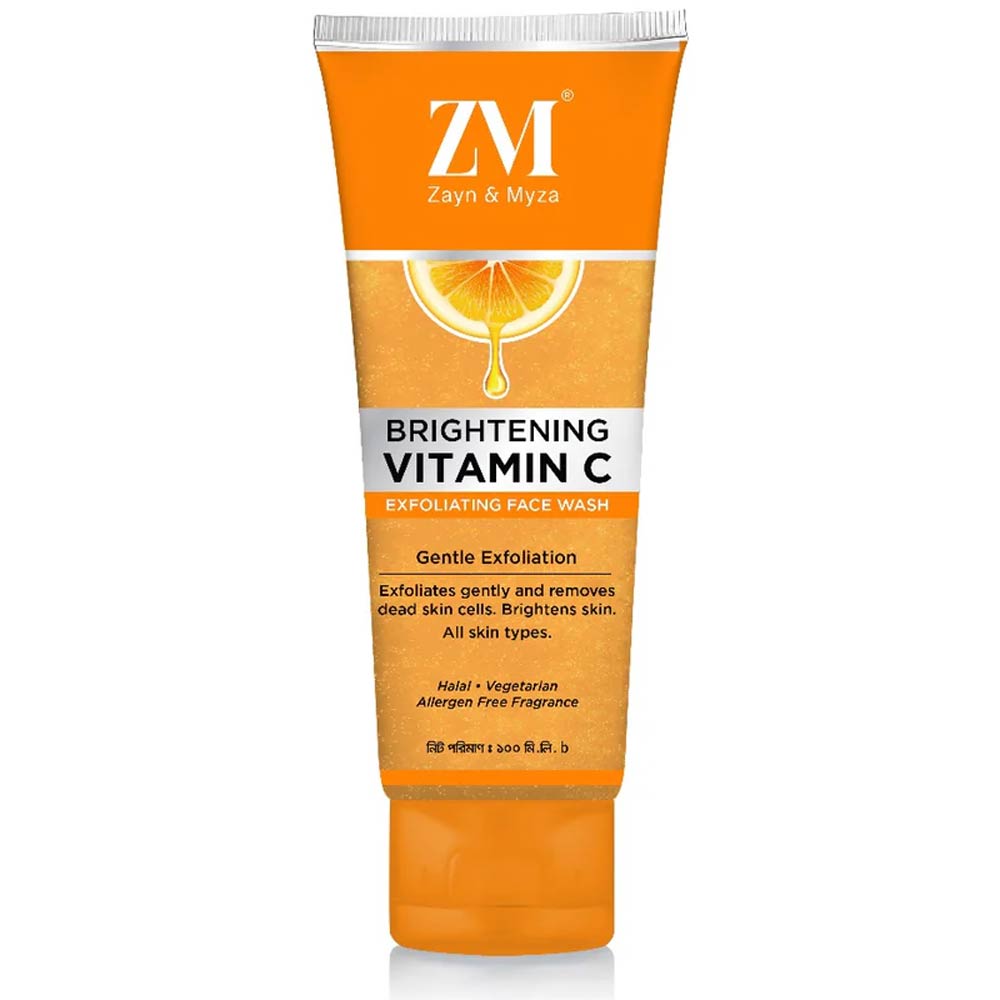 Zayn & Myza Brightening Vitamin C Exfoliating Face Wash 100ml