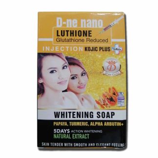 D-Ne Nano Luthione Glutathione Reduced injection Kojic Plus Whitening Soap 160g