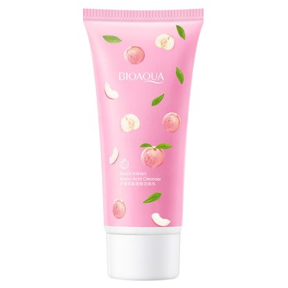 BIOAQUA Peach Amino Acid Skin Facial Cleanser Foam