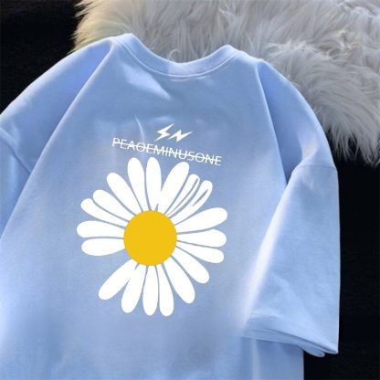 Summer Spring Daisy Animation T-shirt