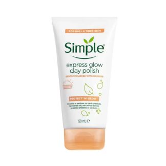 Simple Protect ‘N’ Glow Express Glow Clay Polish - 150ML