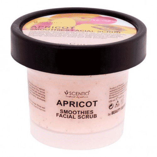 SCENTIO APRICOT ANTI AGING SMOOTHIES FACIAL SCRUB 100ml