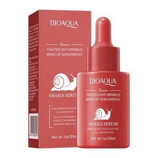 BIOAQUA Tighten Anti Wrinkle Wake up Skin Energy Facial Snails Serum- 30ml