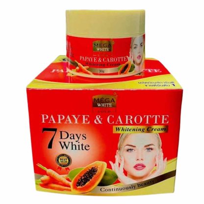 Mega White Extra Gold Papaye & Carotte Whitening Cream