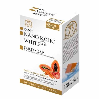 D-ne Nano Kojic Papaya White Gold Soap - 160g