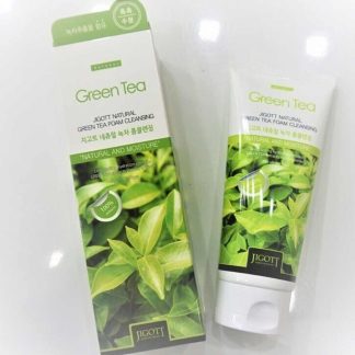 Jigott Natural Foam Cleansing 180ml Green Tea Foam Cleanser Cleansing Foam
