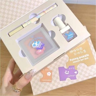 XiXi Fun Puzzle Makeup Gift Box Low Saturation Matte Crushed
